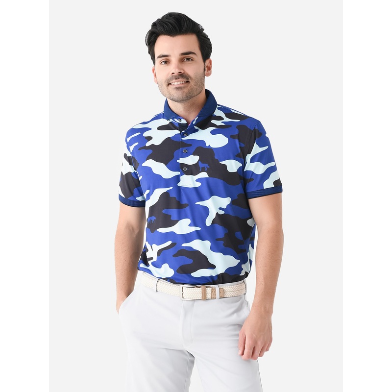 Greyson Men’s Camoscape Polo