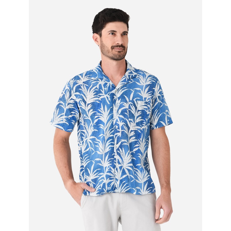 Hartford Men’s Palm Woven Shirt