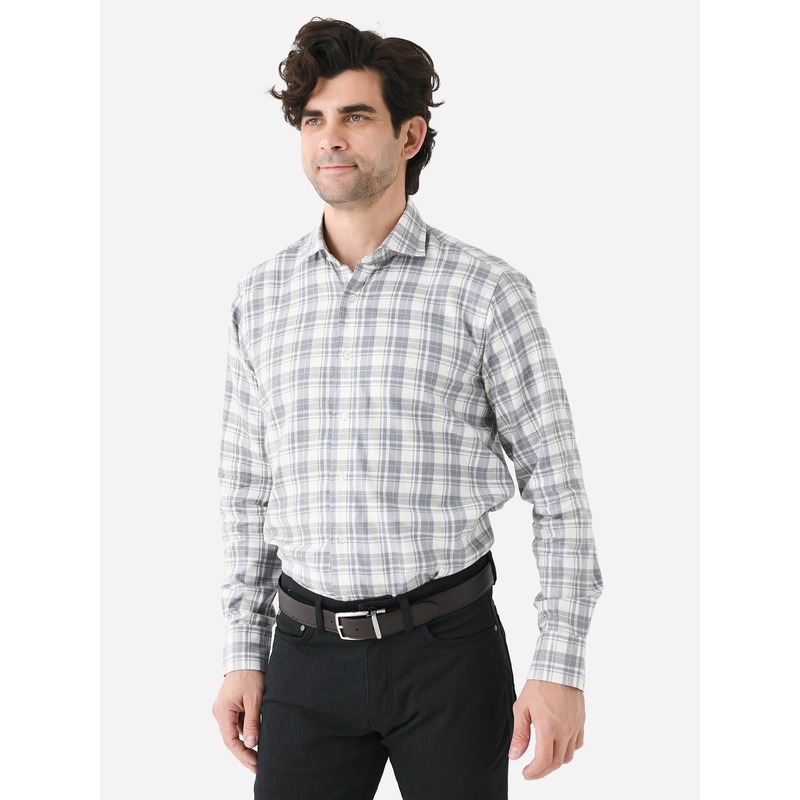 Peter Millar Crown Crafted Men’s Calcolo Italian Flannel Sport Shirt
