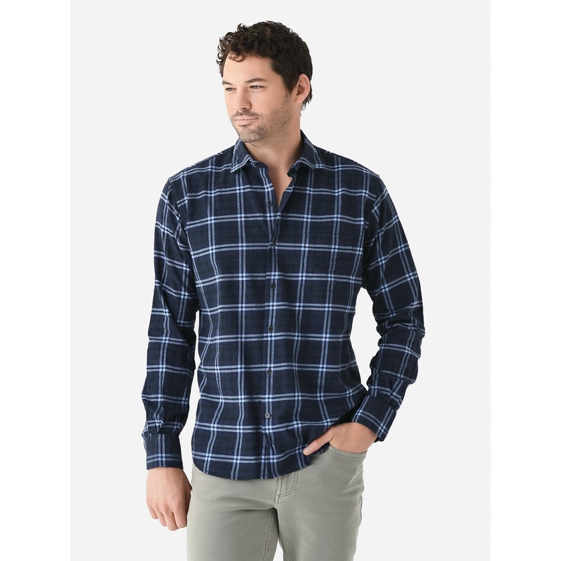 Peter Millar Crown Men’s Glenbrook Cotton Sport Shirt
