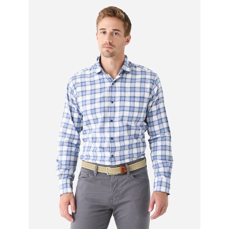 Peter Millar Crown Men’s Oakhurst Cotton Sport Shirt