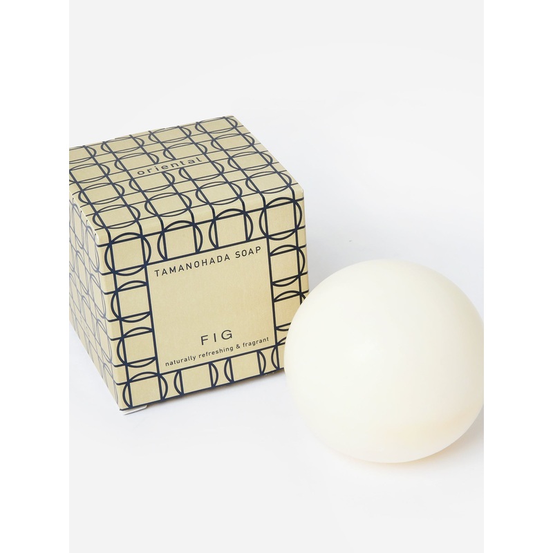 Tamanohada Round Soap|O/S|FIG|LAVENDER