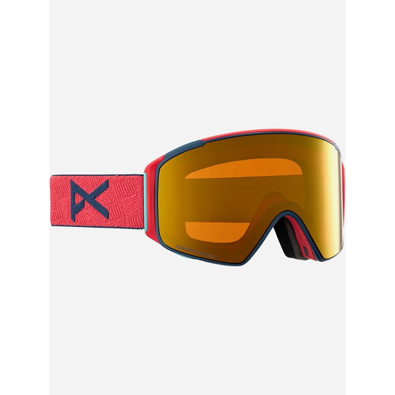Anon M4S Cylindrical Low Bridge Goggles + Bonus Lens
