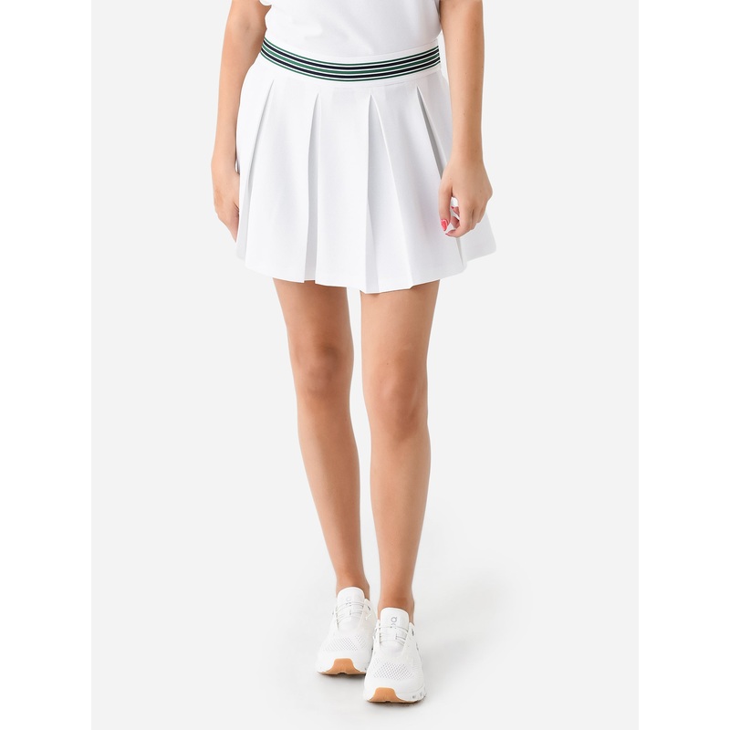 Lacoste X Bandier Women’s Performance Piqu Pleated Tennis Skirt