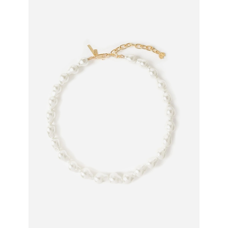 Lele Sadoughi Women’s Baroque Pearl Collar Necklace