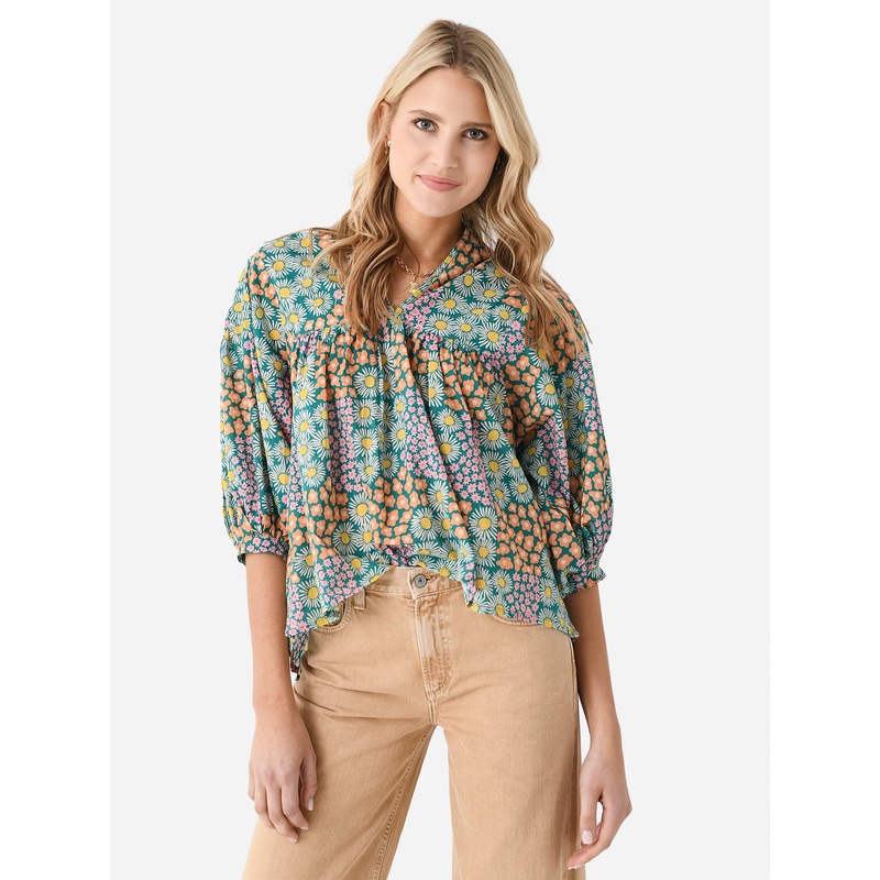 Sur La Vague Women’s Floral Blouse