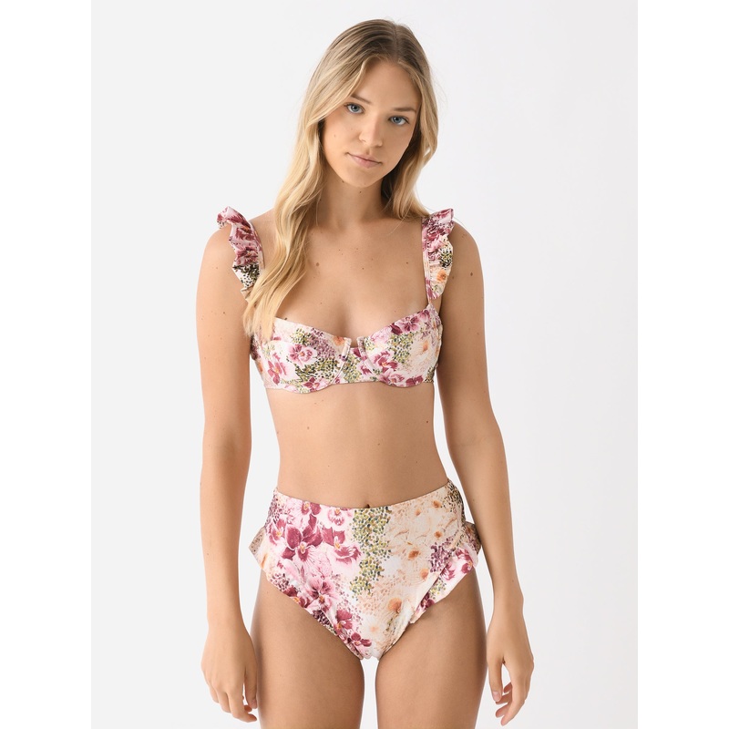 Agua By Agua Bendita Women’s Kiwi Florecer Bikini Top
