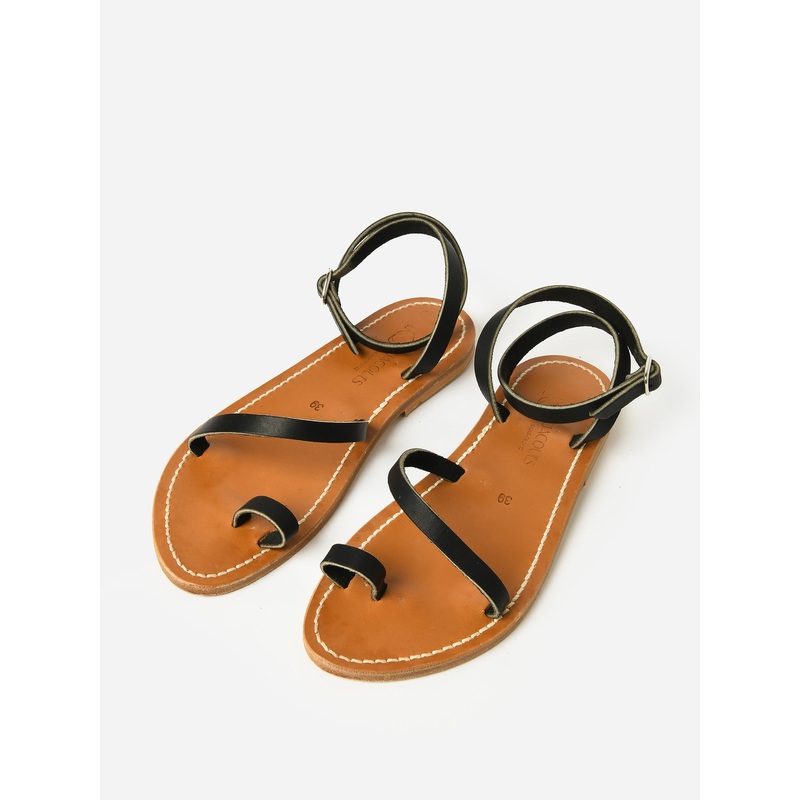K Jacques Women’s Loki Sandal|36|PUL NOIR
