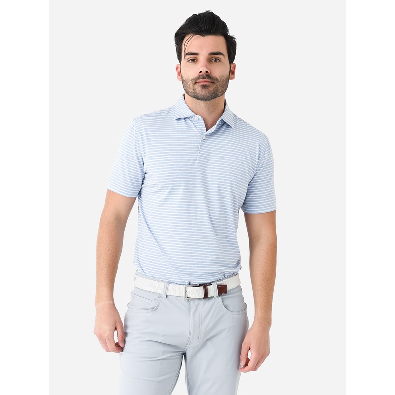 Peter Millar Crown Crafted Men’s Miles Performance Jersey Polo