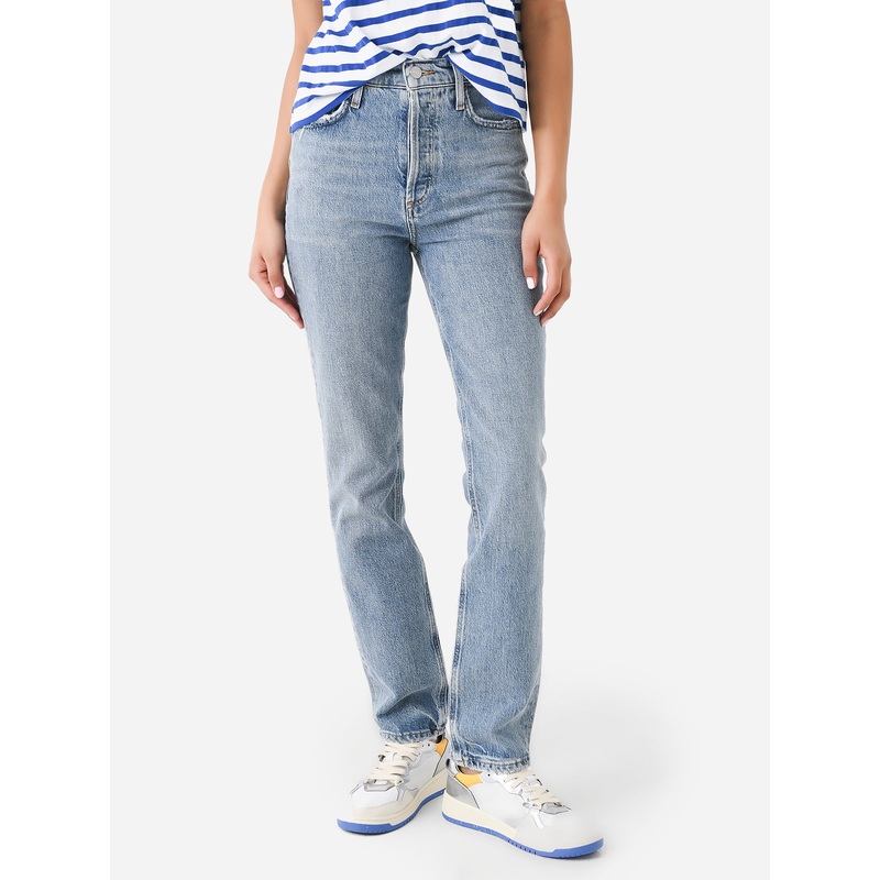 Agolde Women’s Freya High Rise Slim Jean