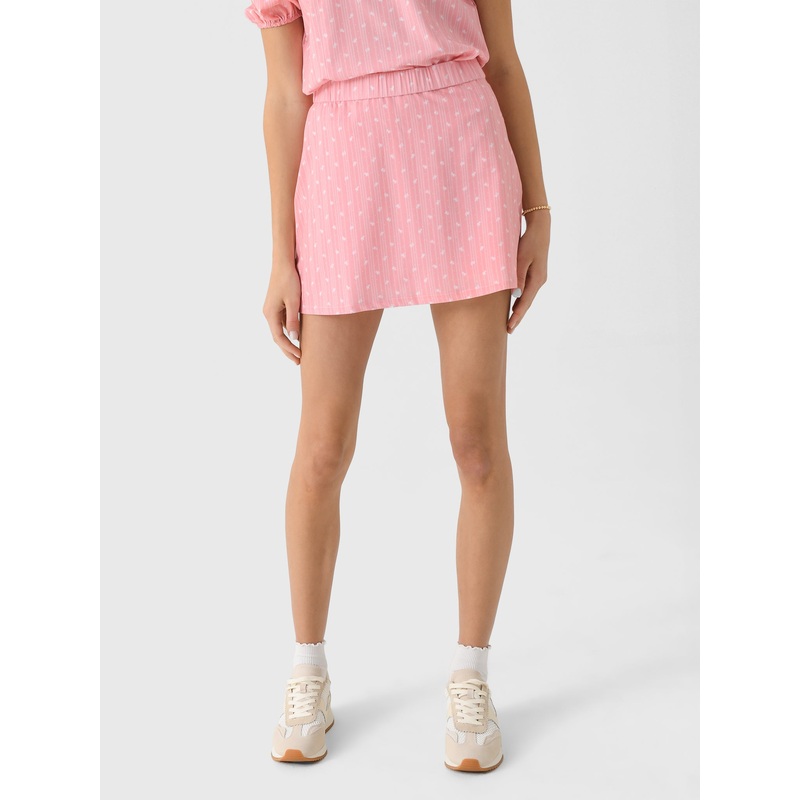 Byrdie Women’s Worth Skort|XS|S|M|L|PINK FLORAL