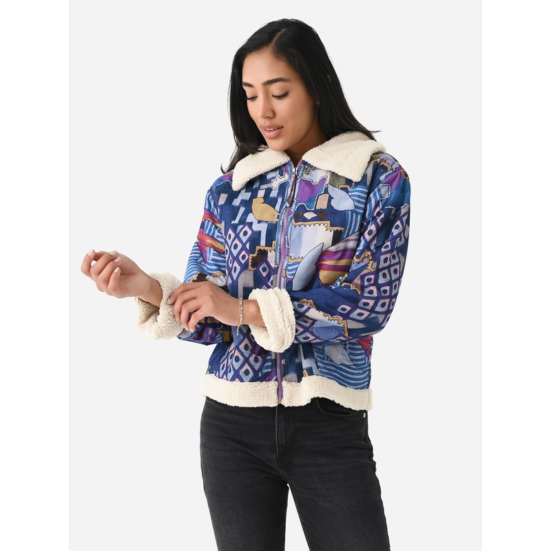 Chufy Women’s Boris Organic Cotton Double Face Jacket