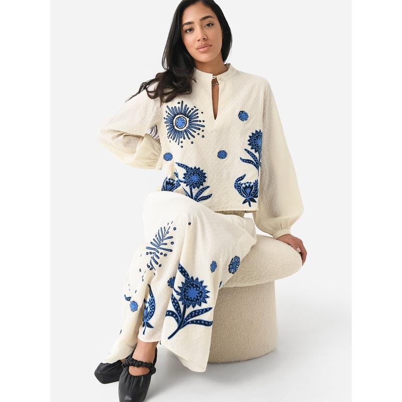 Chufy Women’s Ingrid Embroidered Blouse