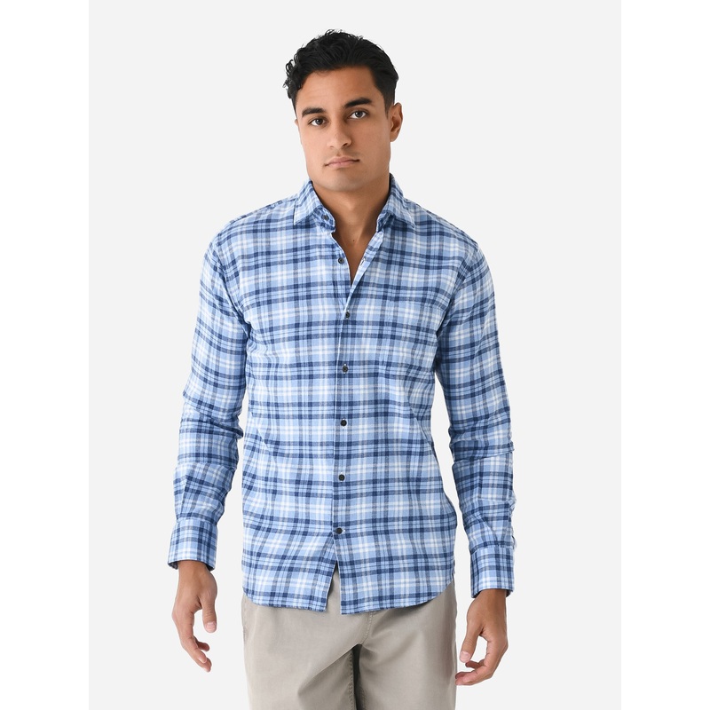 Peter Millar Crown Men’s Stone Lake Cotton Sport Shirt