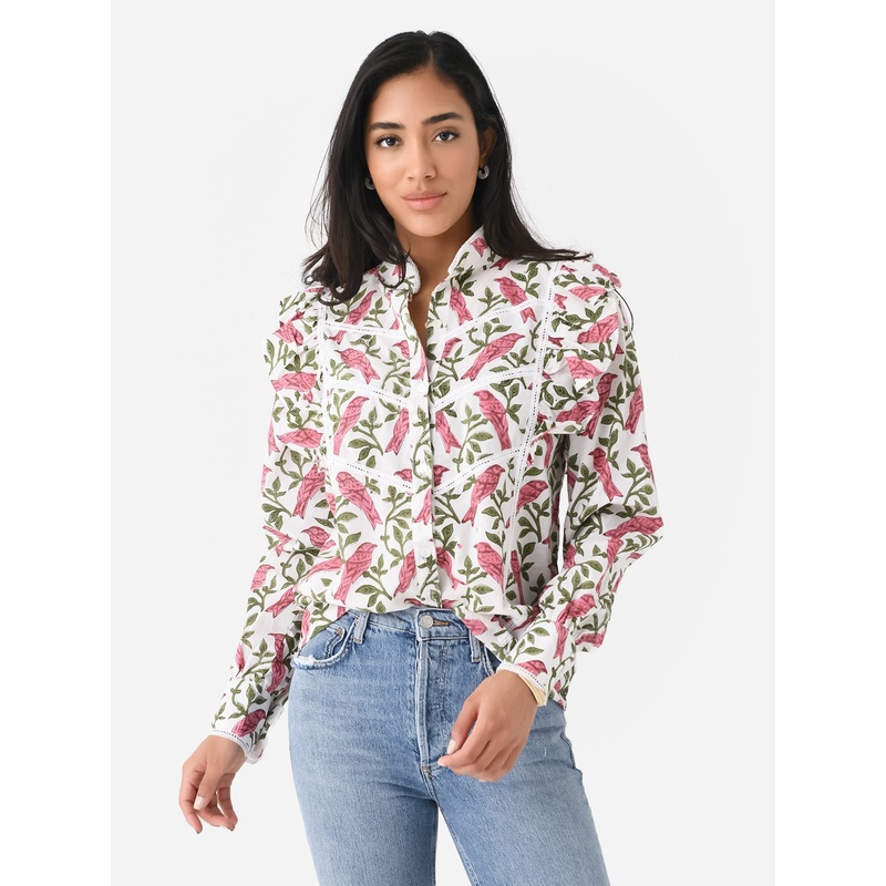 Sur La Vague Women’s Birdie Long Sleeve Blouse