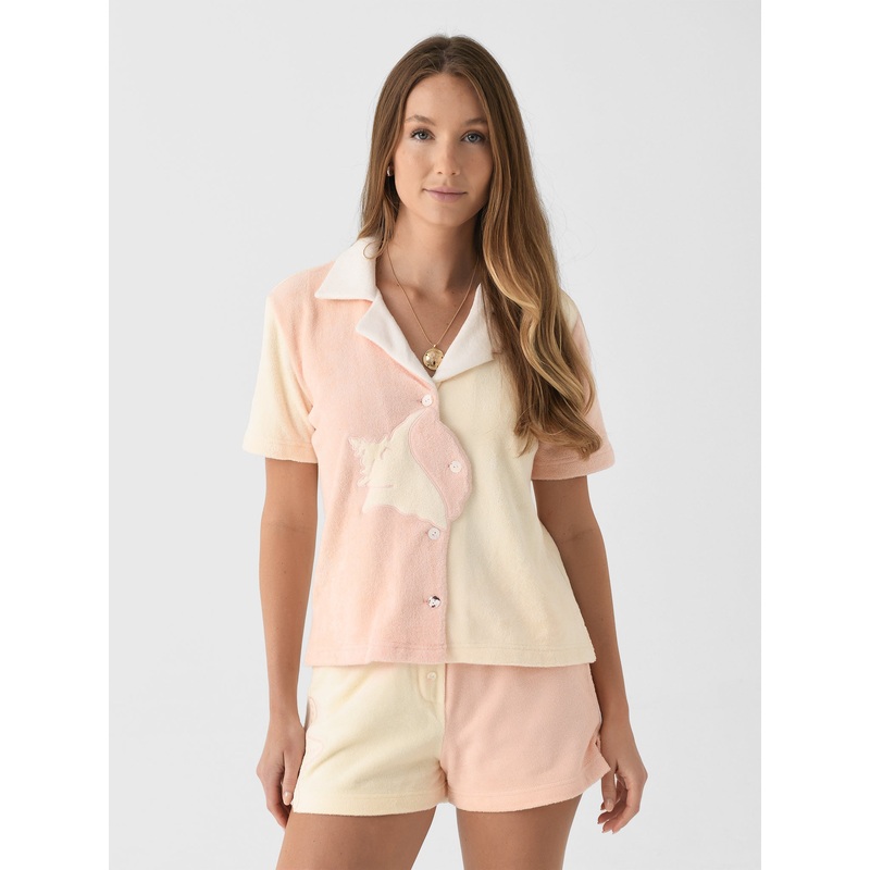 Tombolo Women’s Conched Out Cabana Crop Top