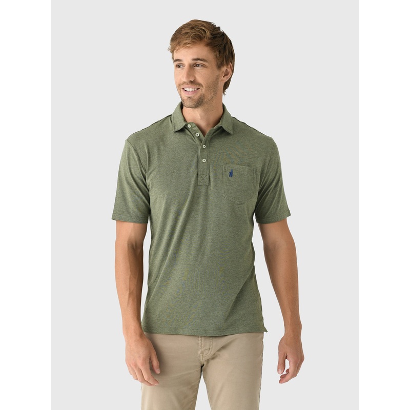Johnnie-O Men’s Heathered 2.0 Original 4-Button Polo