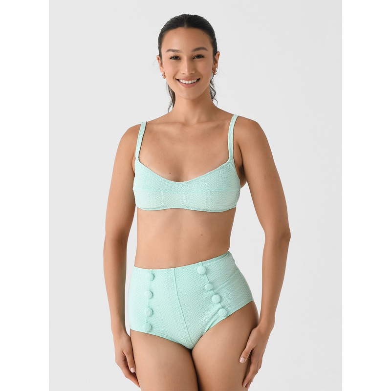 Lisa Marie Fernandez Women’s Balconette High Waisted Bikini Set