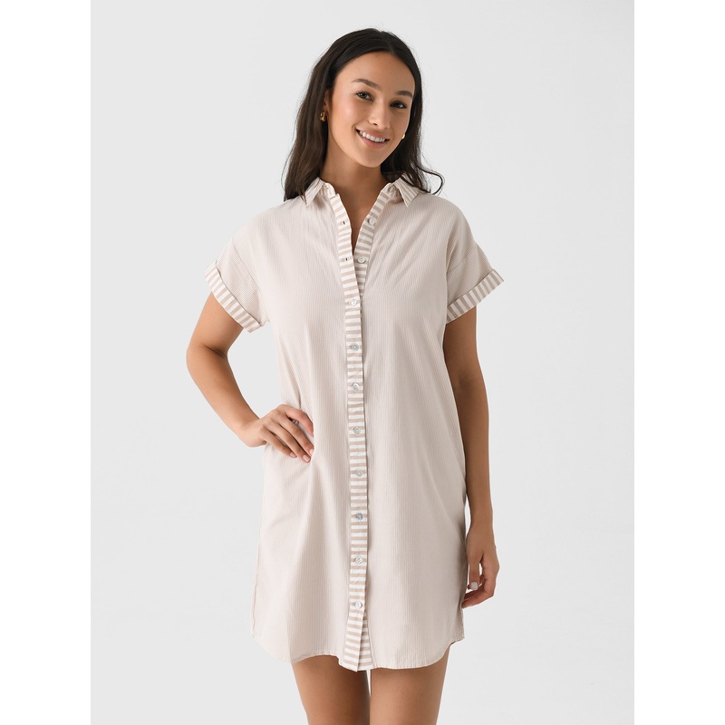 Sitano Women’s Riga Short Sleeve Short Dress