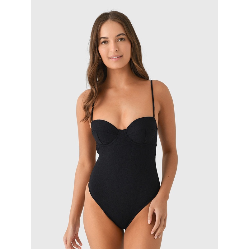 ViX Women’s Firenze Corsage Brazilian One-Piece Swimsuit