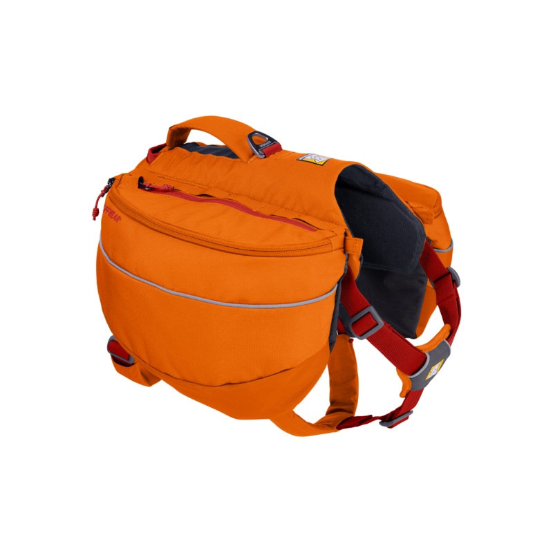 Approach Dog Backpack|XSmall|Small|Medium|Large/XLarge|Blue Dusk (407)|Campfire Orange (815)