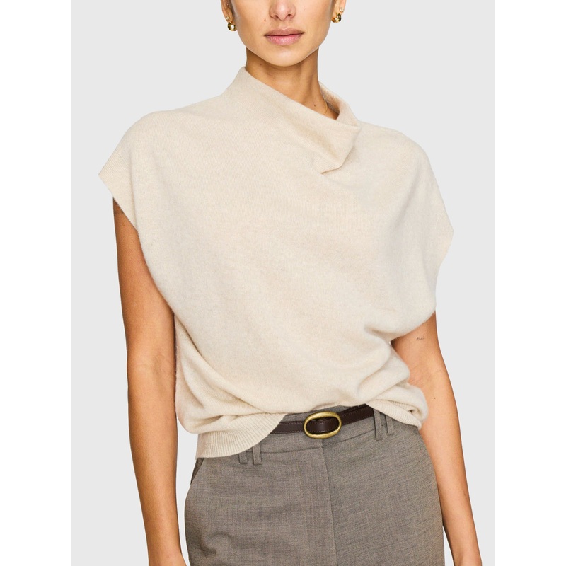 Brochu Walker Women’s The Morten Funnel Neck Cashmere Top