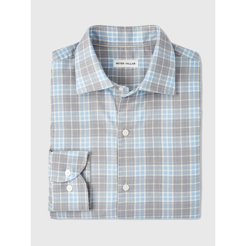 Peter Millar Crown Men’s Big Bear Performance Flannel Sport Shirt