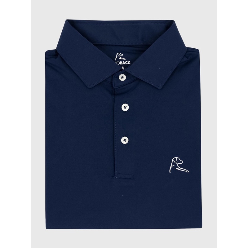 Rhoback Men’s Solid Performance Polo