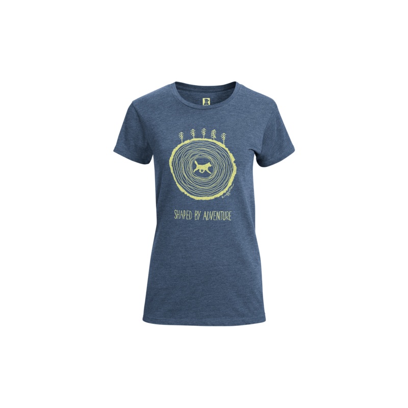 Women’s ‘ADVENTURE’ T-Shirt|XSmall|Small|Medium|Large|XLarge|Navy (465)