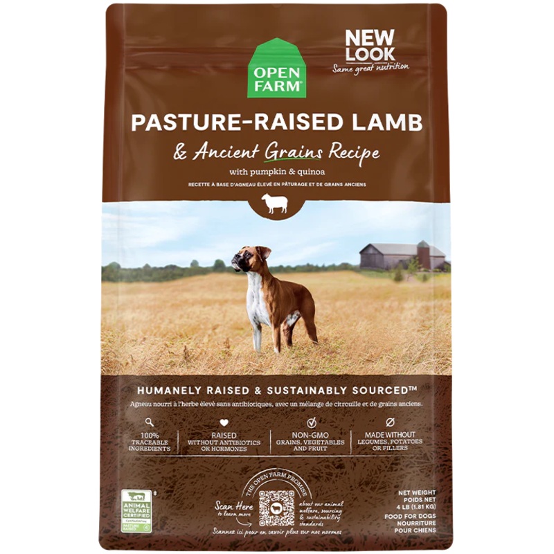 Open Farm Ancient Grain Lamb|4lb|11lb|22lb