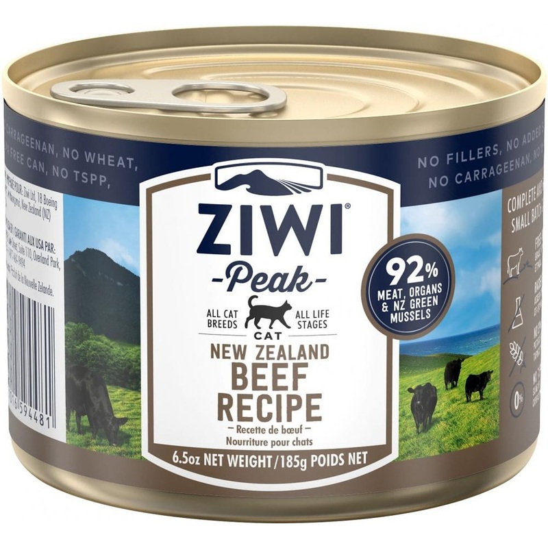 Ziwi Peak Canned Cat Food Beef
