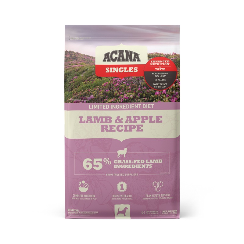 Acana Dry Dog Food Singles Lamb & Apple