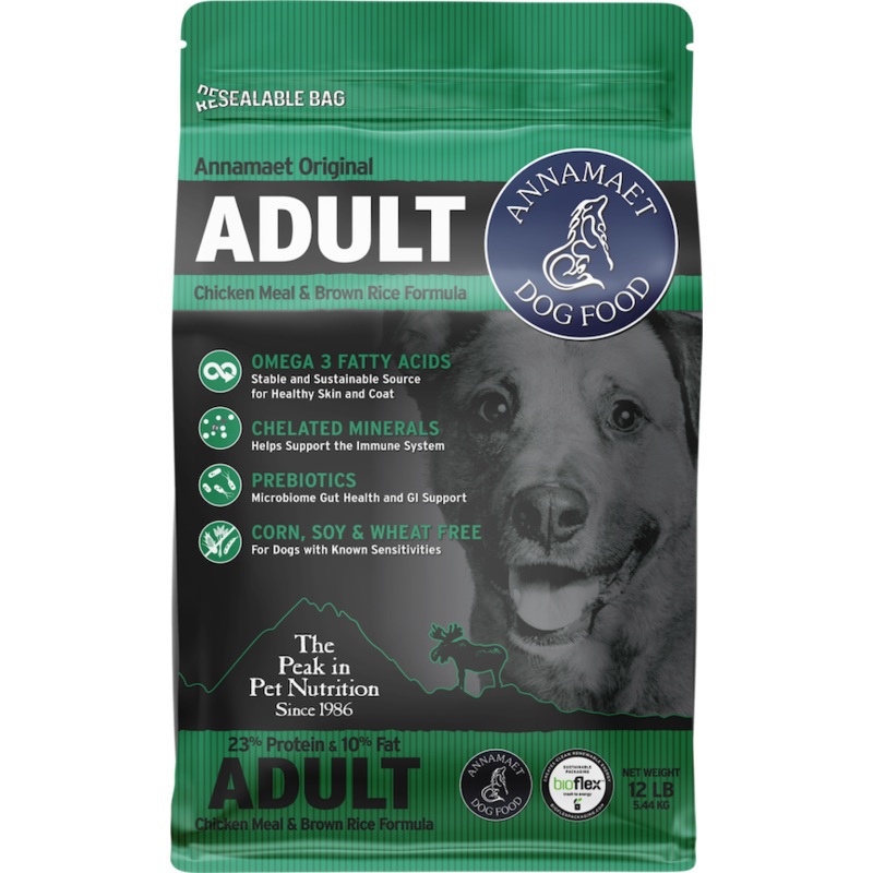 Annamaet Dry Dog Food Adult|5lb|12lb|40lb