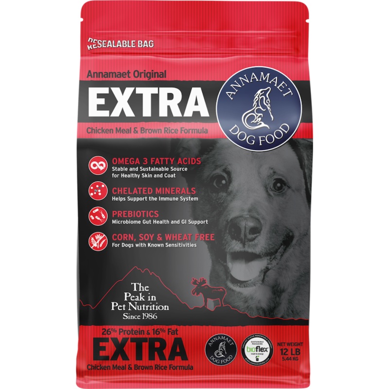 Annamaet Dry Dog Food Extra|5lb|12lb|40lb