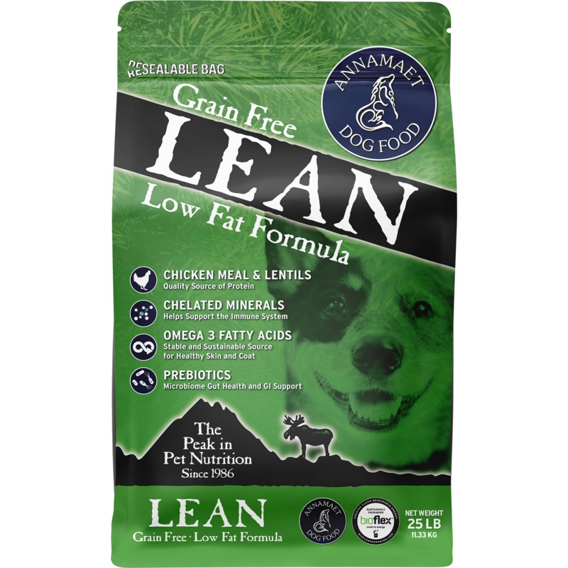 Annamaet Dry Dog Food Lean|5lb|12lb|25lb