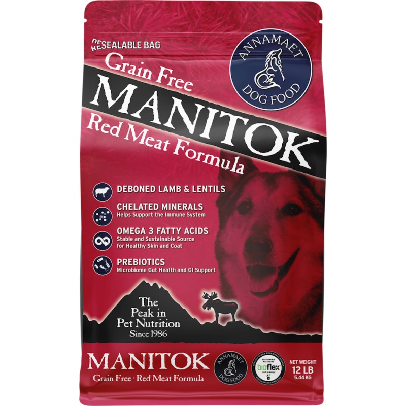 Annamaet Dry Dog Food Manitok|5lb|12lb|25lb