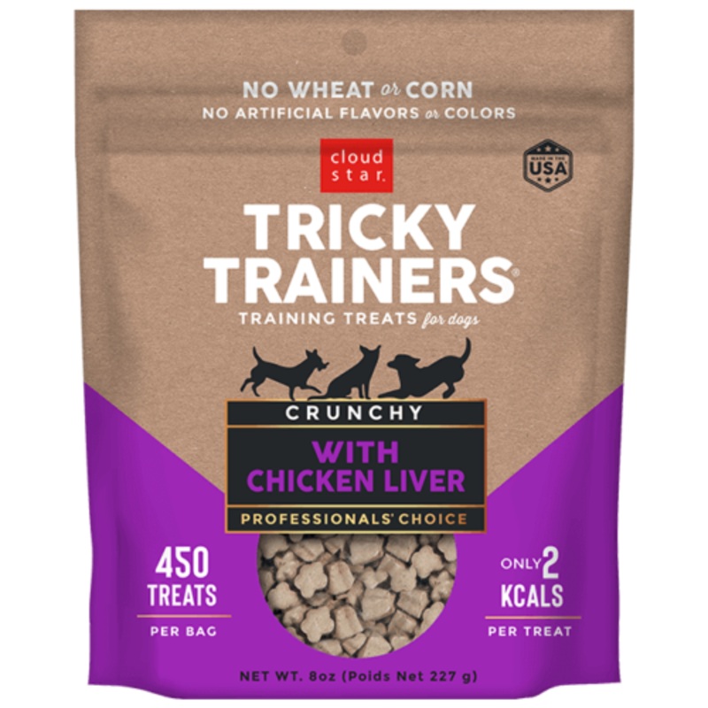 Cloud Star Tricky Trainers Crunchy Liver 8oz