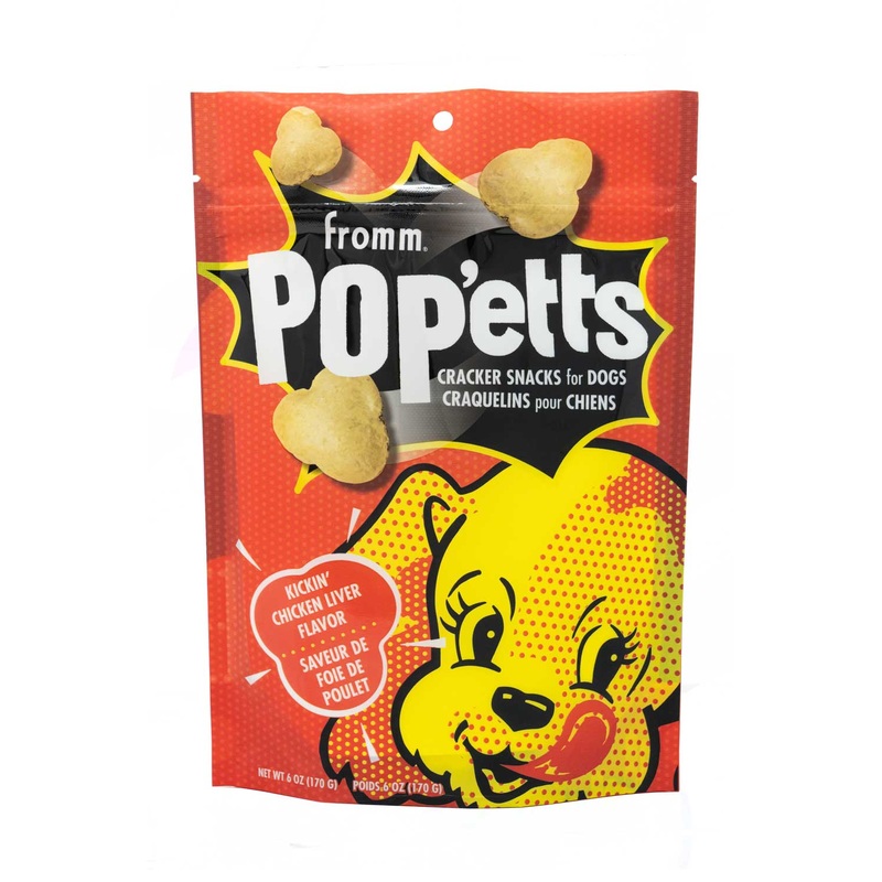 Fromm Pop’etts Kickin’ Chicken Liver 6oz