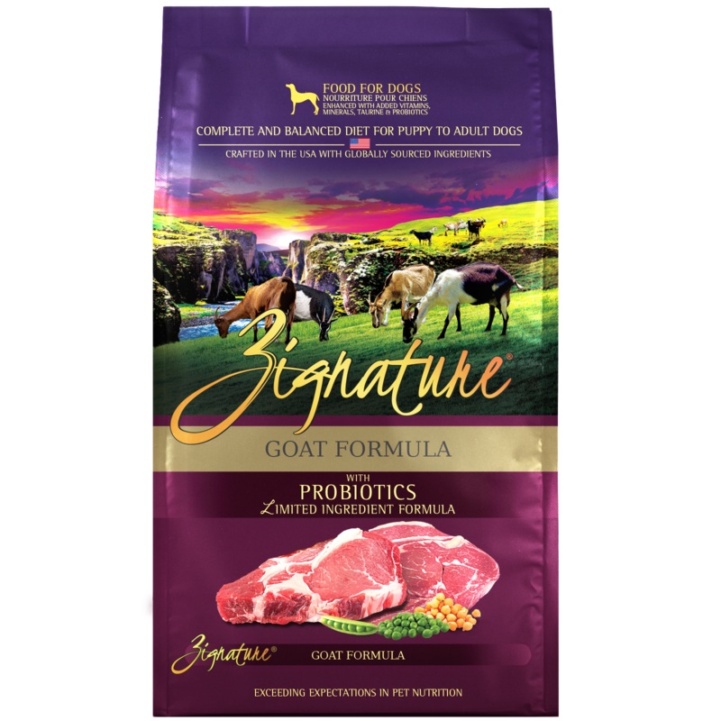 Zignature Dry Dog Food Goat|4lb|12.5lb|25lb