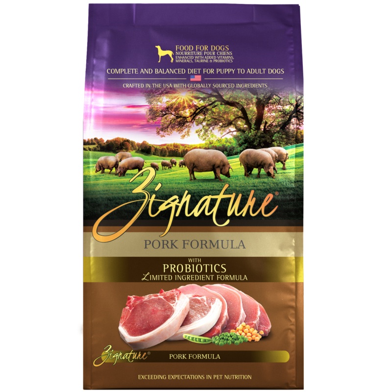 Zignature Dry Dog Food Pork|4lb|12.5lb|25lb