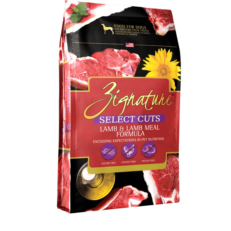 Zignature Dry Dog Food Select Cuts Lamb