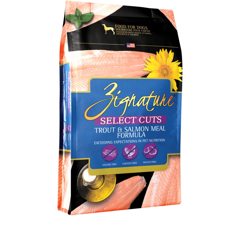 Zignature Dry Dog Food Select Cuts Trout & Salmon
