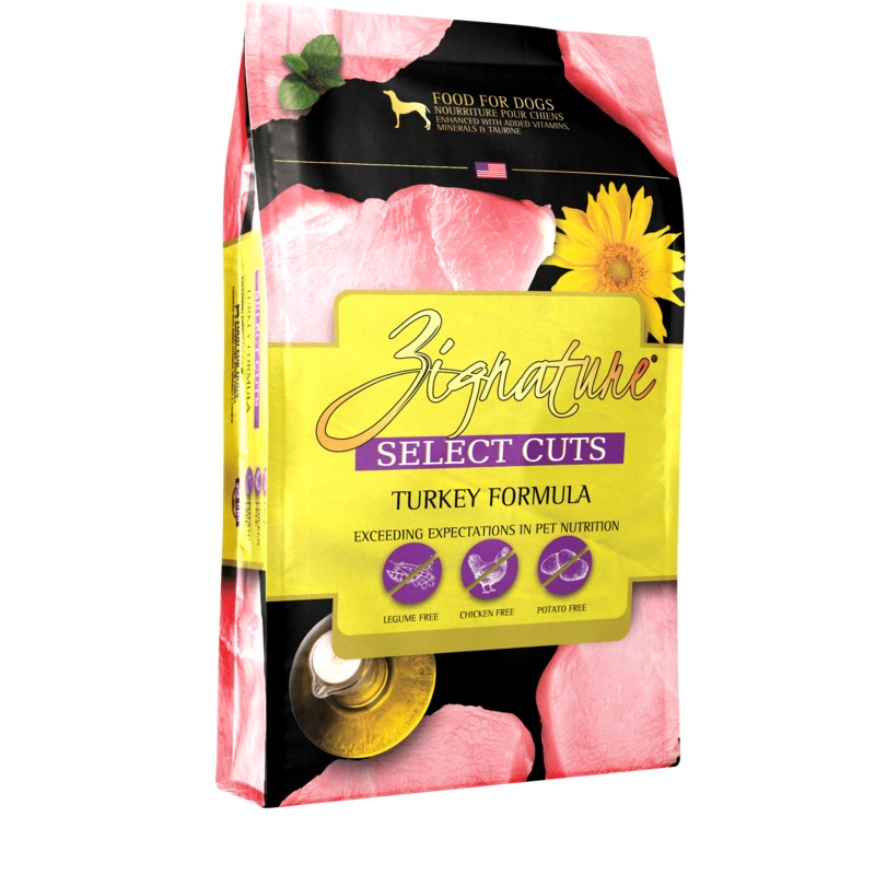Zignature Dry Dog Food Select Cuts Turkey