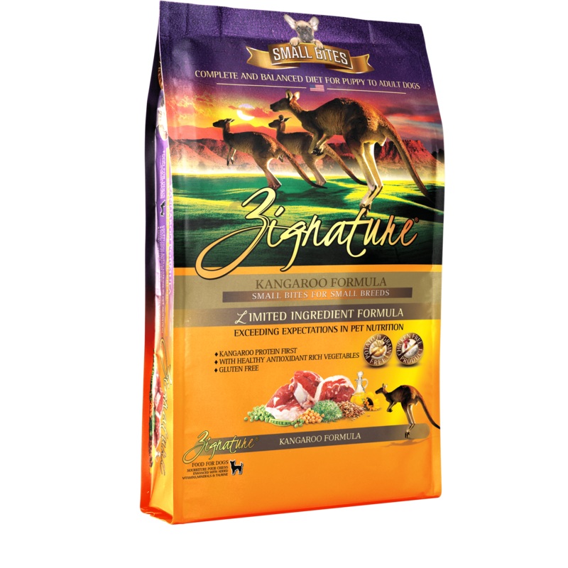 Zignature Dry Dog Food Small Bites Kangaroo