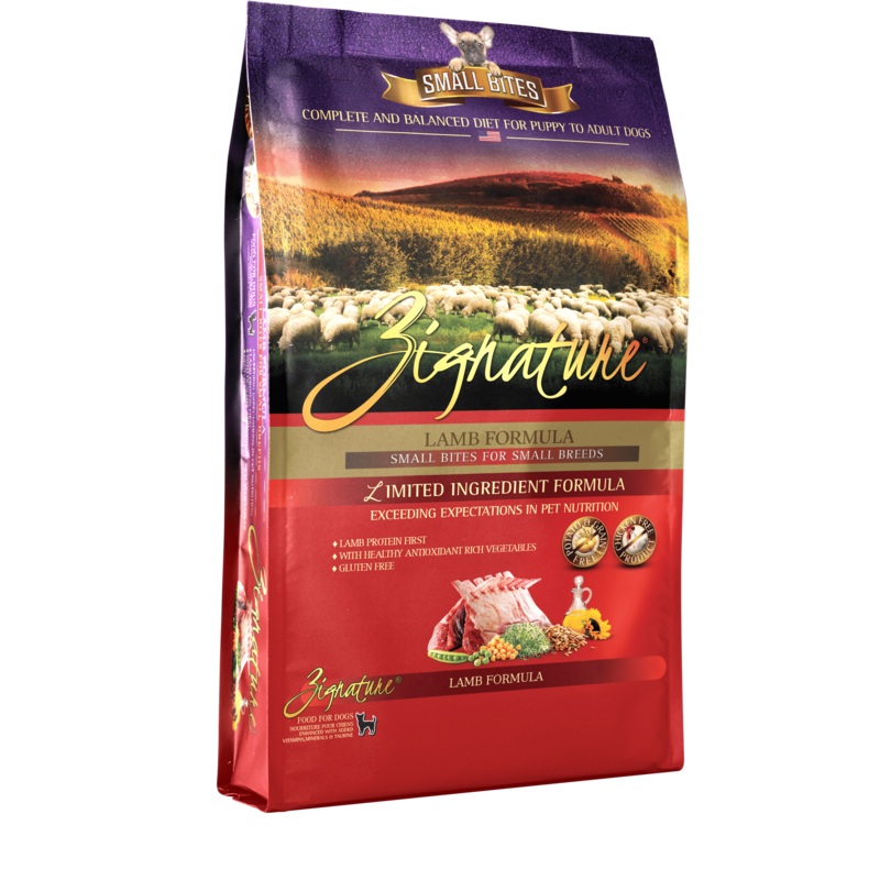 Zignature Dry Dog Food Small Bites Lamb