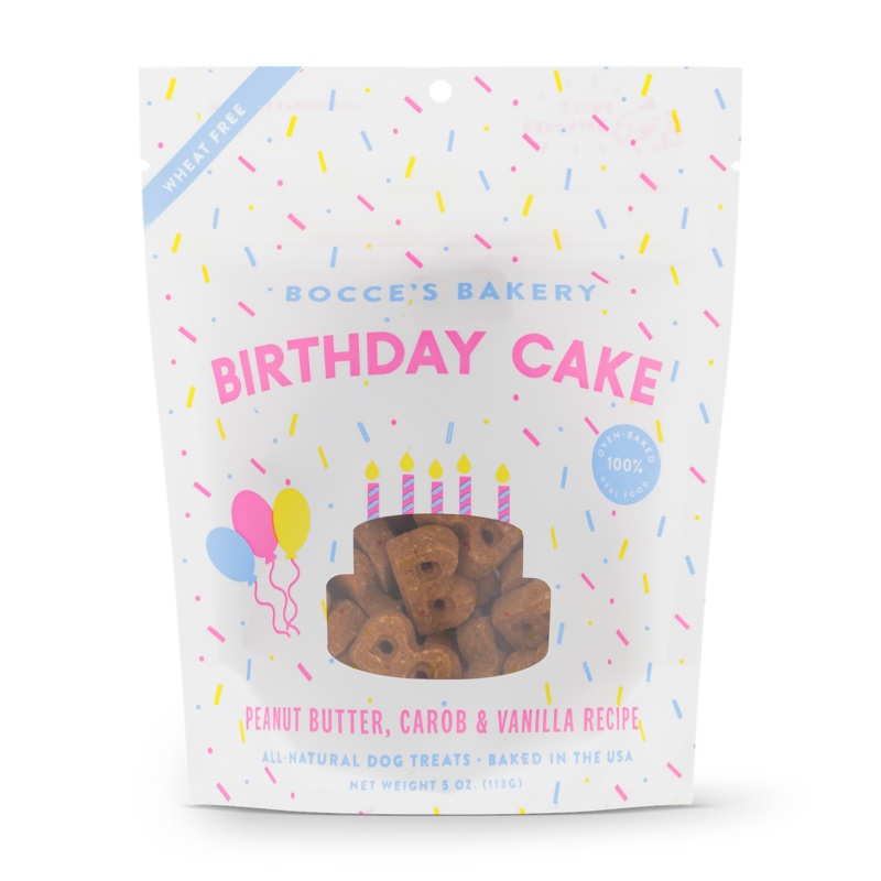 Bocce’s Birthday Cake Biscuits 5oz