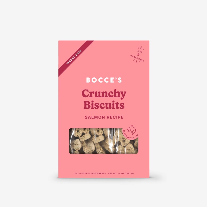Bocce’s Salmon Recipe Biscuits 14oz