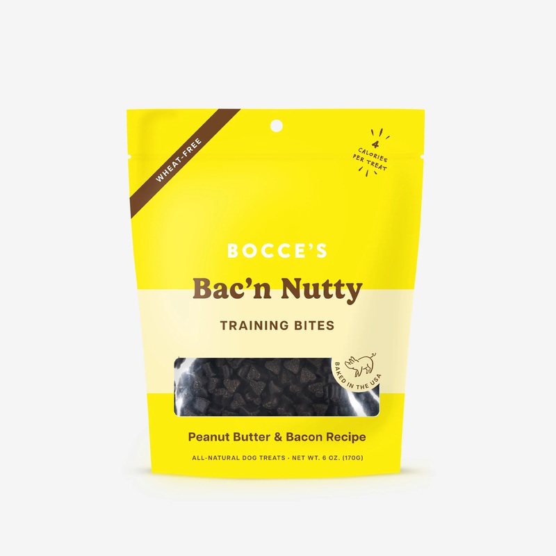 Bocce’s Training Bites BacN Nutty Recipe 6oz