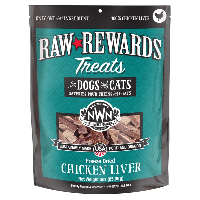 Northwest Naturals Freeze Dried Chicken Liver Treats 3oz