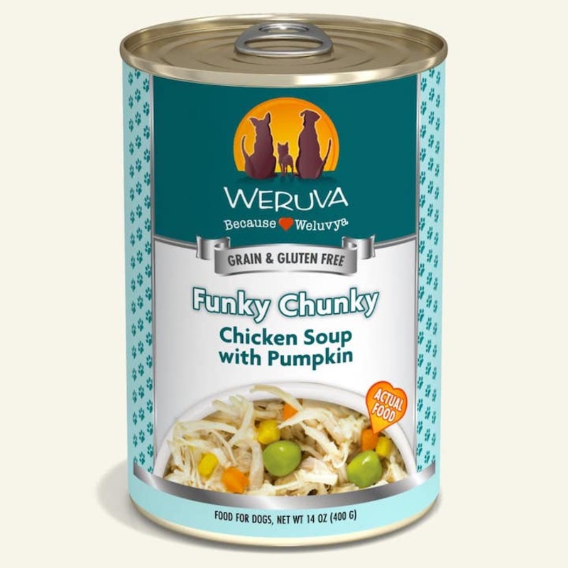 Weruva Canned Dog Food Funky Chunky 14oz